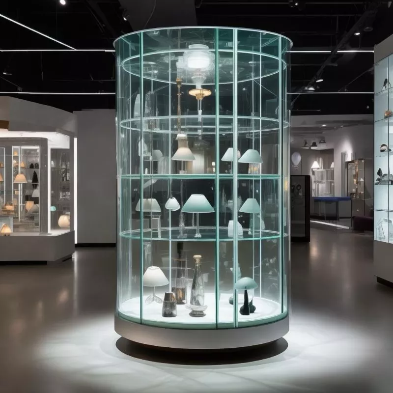 อะไรทำให้ตู้กระจกแสดงไฟแบบหมุนได้เป็นทางออกที่ดีสำหรับการแสดงผลิตภัณฑ์ของคุณ