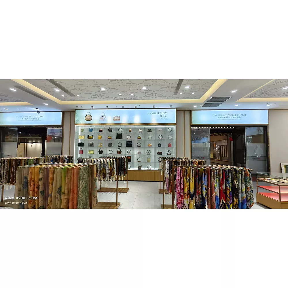 ชั้นวางเสื้อผ้าสตรีสแตนเลส