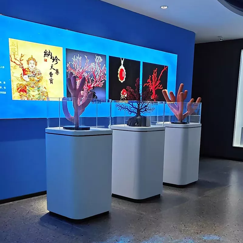 โต๊ะโชว์ไม้